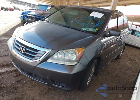 2010 Honda Odyssey Ex-L from USA, damaged, VIN 5FNRL3H7XAB080721